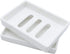 Ceramic Soap Dish Bar Soap Holder Double Layer Soap Tray Draining by Lofekea...