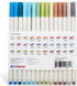 KINGART Studio Vivid Colors with Fine Point, Set of 30, Metallic Unique Colors...