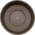 The HC Companies 6 Inch Round Capri Succulent Pot - Decorative Indoor Plastic Planter with Drainage, Artisan Taupe...