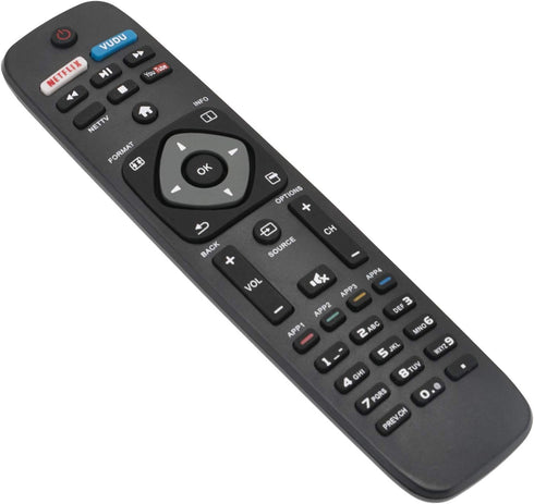 Remote Control Replace fit for Philips Smart TV URMT39JHG003 YKF340001 YKF340-001 52PFL7704D 43PFL4902/F7 65PFL6902/F7 55PFL6902/F7 40PFL4901/F7 4...
