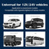 USB C Car Charger Adapter, 4 Port Car Cigarette Lighter USB Charger with LED Voltmeter PD & QC3.0 Car USB Adapter Phone Charger Compatible with iP...