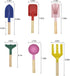 6-Piece Garden Tools Set for Kids,Children Beach Sandbox Toy,Including Cylinder Scoop, Trowel, Spoon, Fork, Rake & Shovel for Kids...