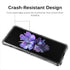 Clear Case for Galaxy Z Flip,Z Flip 5G Case,Ultra Thin Crystal Soft TPU Rubber Scratch Resistant Anti-Slip Phone Case for Samsung Galaxy Z Flip/Z ...