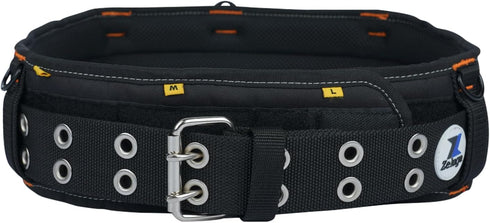 20-222 Heavy Duty Polyester Tool Rig Padded Belt, Black...