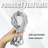 Backer Rod 1/4 Inch, EPDM Rubber Foam Caulk Saver 50' Grey Weather Strip Seal for Concrete Joints, Wall Cracks, Driveway and Joint Fillers....
