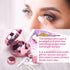 Contact Lens Case, Bling Stars Cute Contact Lenses Holder Travel Kit with Remover Tool Tweezers Solution Bottle Mirror Portable Contacts Storage C...