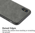 SALAWAT for iPhone Xs Case Slim Shock Proof Phone Cover Lightweight Premium PU Leather TPU Bumper PC Protection for iPhone X 5.8 inch (Gray)...