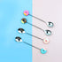 AUEAR, 4 Pack Stirring Spoons Cute Doughnut Coffee Spoon Stainless Steel Little Teaspoons Mini Donut Dessert Ice Cream Tea Sugar Stirrers for Tabl...