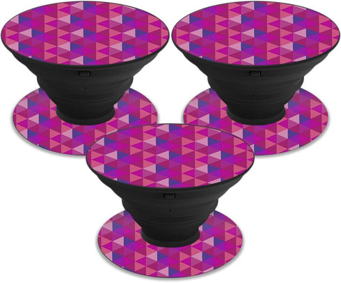 MightySkins Skin Compatible with PopSocket PopSocket - Pink Kaleidoscope | Protective, Durable, and Unique Vinyl Decal wrap Cover | Easy to Apply,...