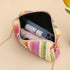 Women’s Straw Tote Bag Rainbow Striped Casual Beach Shoulder Bag Summer Vacation Straw Crossbody Bag Purse 2024...