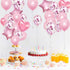 28Pcs Balloon Happy Birthday Party Decorations For Women Confetti Balloons 18" Star Heart Foil Balloons Wedding Decorations Helium Ballons Girl Bo...