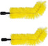 2 PCS Gutter Cleaning Brush Roofing Tool Rain Gutter Guard Cleaner Tool Adaptation Thread Interface Dia 0.87 Inch Gutter Cleaning Brush Tools Inte...