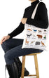 G2TUP Zoology Lover Gift Animals Of The World Tote Bag Zoo Keeper Zookeeper Handbag Animal Lover Gift...