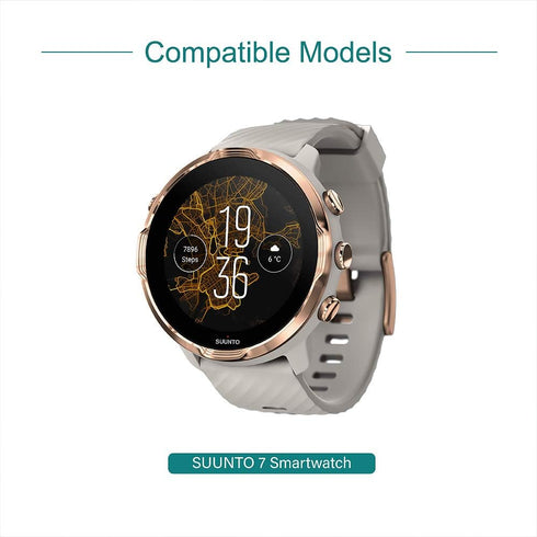 TUSITA Charger Compatible with Suunto 7 Smart Watch - 1M...