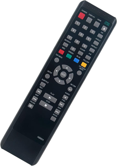 NB804 NB804UD Replacement Remote Control Applicable for Sylvania Blu-ray Player NB530SLX NB501SL9 NB500SL9 NB531SLX...