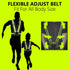 Reflective Vest Running Gear,High Visible Reflective Gear for Nighttime Running Biking Motorcycle Dog Walking, Adjustable Safety Vests fits Men Wo...