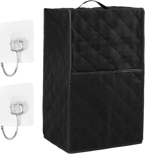 CALIDAKA Kitchen Blender Dust Cover, Blender Covers Compatible with Most Blender, with 2 Hooks, Polyester Dust Proof Stain Resistant Blender Cover...