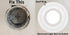 LightLabs Goof Ring Gloss 6 Pack 8.65" Diameter for 6" Cans. Inlcudes Mounting Tape to Fix Drywall Damage for Flush Mount Recessed Down Lights. 6....