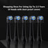 Compatible with Oral-B iO 3/4/5/6/7/8/9/10 Series Ultimate Clean Electric Toothbrush Replacement Brush Heads,for Oral-B iO Electric Toothbrush,10 ...