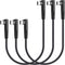 USB C to USB C Cable 100W 1ft 3 Pack 90 Degree Type C Cable Nylon Braided Right Angle USBC Fast Charging Cable Compatible with MacBook Pro 2021, i...