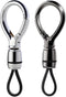 Universal Keychain for Men and Women,Simplicity Key Ring Clip, Double layer buckle Car Key chain...