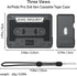 Cassette Tape Case Cover for AirPods Pro 2nd Generation,Look Back Past,Enjoy Future,Shock Resistant,Washable,Scratch Proof,with Cleaning Kit&Beaut...