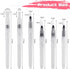 8 Pcs Alcohol Ink Blending Tool Set Including 6 Pcs Water Color Brush Pen 2Pcs Ink Air Blower for DIY Paint Tools Water Color Brush Pen Card Makin...