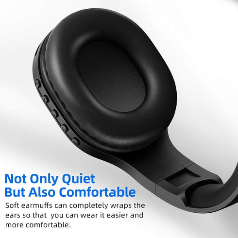 Rechargeable and Portable Personal FM Radio Headphones with Best Reception, Walkman Wireless Headset FM Radio Ear Muffs for Jogging, Mowing, Cycli...
