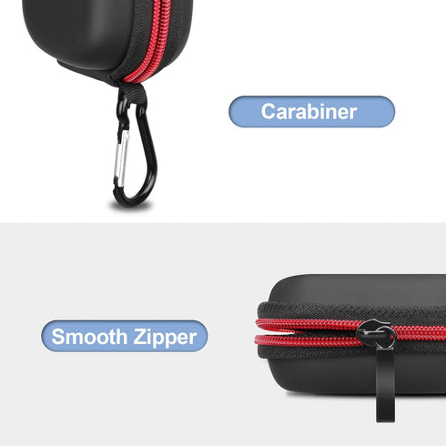 BOVKE Carrying Case for Sony WF-1000XM5 Truly Wireless Bluetooth Noise Canceling Earbuds Headphones, Extra Pocket for Charging Cable and Earbud Ti...