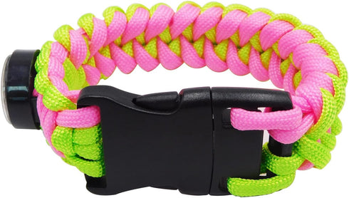 USB Flash Drives Thumb dirve pendrives Sport Bracelet for Travel Companion and Outdoor Sports Lovers (8GB Pink-Yellow)...