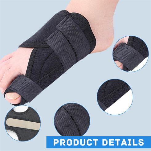 Bunion Corrector Women Men Big Toe, Adjustable Orthopedic Bunion Splint 2 Pcs Bunion Pads for Hallux Valgus Pain Relief Non-Slip Toe Straightener...