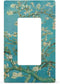 Van Gogh Almond Tree Light Switch Cover Decorative Funny Wall Plate for Room Bedroom Home Deco Standard Size...