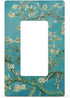 Van Gogh Almond Tree Light Switch Cover Decorative Funny Wall Plate for Room Bedroom Home Deco Standard Size...