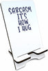 Creative Wooden Phone Stand-Sarcasm It's How I Hug-Removable Smart Phone Holder,Suitable for Phone E-Book & Tablets,Phone Accessories,Desktop Orga...