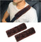 Car Seat Belt Shoulder Pads,Universal CarSeatbelt Protector,Bag Backpack Laptop Strap Cover Adjuster Protector,Car Soft Plush Seat Belt Shoulder P...