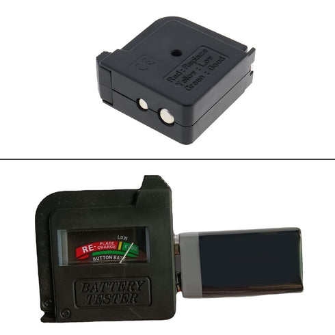 BT-860 Battery Tester Battery Volt Checker Monitor Electrical Equipment Suitable for AA AAA C D 9V 1.5V Button Cell Batteries...