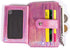 Fida&Moon Glitter Girl Small Wallet RFID Blocking Coin Purse Clip Card Holder (Glitter Pink)...