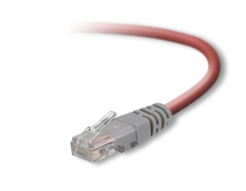 Belkin 6-Foot CAT5e Crossover Networking Cable (Red)...