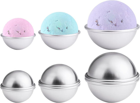 10 Set 20PCS Bath Bomb Mold Kit, Soap Mold & Aluminum MetalBath Bombs Press for DIY Making Supplies...