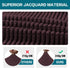 Turquoize Stretch Armrest Covers for Chairs and Sofas Couch Arm Covers for Sofa Spandex Jacquard Armrest Cover Anti-Slip Furniture Protector Washa...