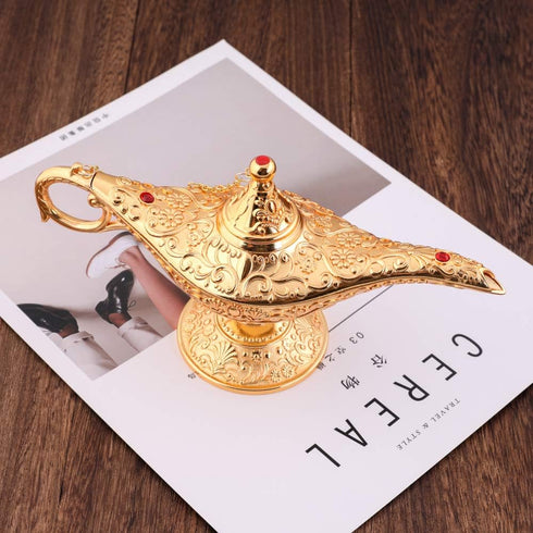Gusnilo Rare Legend Aladdin Magic Lamp Collector's Edition (Alloy Color)...