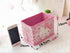 Kerr's Choice Cute Desk Box for Girls - Kawaii Storage Box, Foldable Baskets | Office Desk Room Decoration...