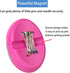 Hilltian Magnetic Pin Holder with 100 PCS Plastic Head Pins, Magnetic Pincushion with Drawer for Sewing Quilting (Pink)...