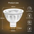 MR16 LED Bulb Dimmable 6 Pack,50W Halogen Replacement, 2700K Warm White GU5.3 Bi-Pin Base,40-Degree Narrow Beam Angle,5W 12V AC DC Indoor Outdoor ...