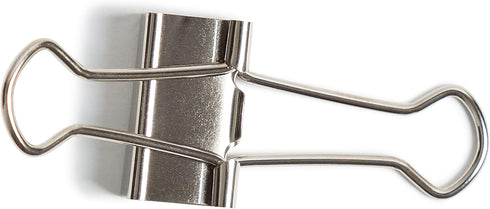 U Brands Small Binder Clips, Metallic Silver, Office Organization Supplies, 19mm, 72 Count...
