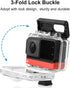 Waterproof Housing Case Compatible with Insta360 ONE RS 360 Underwater Diving Shell 60M Protective Shell...