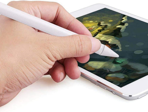 White Smartphone Pen Tablet Pen High Sensitivity Non-Scratching Fine Tip Capacitive Touch Screen Stylus Ball Pen for iPad Drawing Pen Ball Pen?Acc...