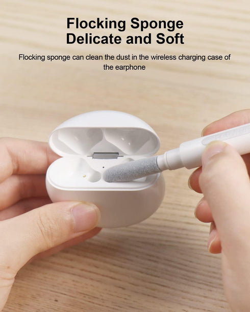 Hagibis Cleaning Kits for Airpods Pro 1 2 3 Multi-Function Cleaner Pen Soft Brush for Bluetooth Earphones Case Cleaning Tools for iPhone 15 Pro Ma...