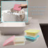 Soap Holder Container for Dr. Squatch Natural Bar Soap, Square Travel Soap Container with Lid Leakproof Soap Case Box Bathroom Soap Dishes for Cam...