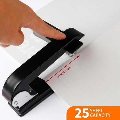 Eagle Swing-Arm Swivel Stapler, 12 Sheet Capacity, Specialized for Booklet Stapling, Black...